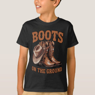 T-shirt Cowboy botté Western Cowgirl Danse en ligne Cowboy