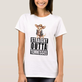 T-shirt Cowboy Chihuahua En Plein Tennessee