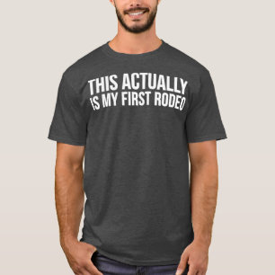 T-shirt Cowboy Cowgirl Drôle Cadeau C'Est En Fait Mon