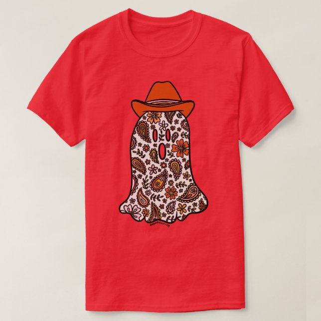 T-shirt Cowboy Ghost (Design devant)