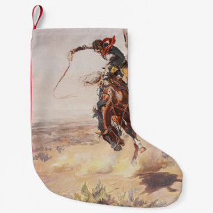 T-SHIRT Cowboy-Leben Kleiner Weihnachtsstrumpf