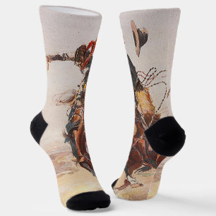 T-SHIRT Cowboy Life Socks Socken
