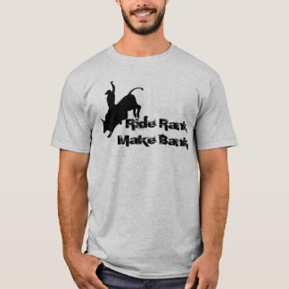 T-shirt Cowboy luxuriant de rodéo d'équitation de Taureau