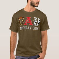 Cowboy Papa Birthday Crew Western Rodeo Thème de n