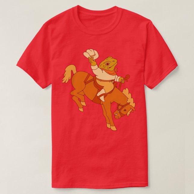 T-shirt Cowboy Toad (Design devant)