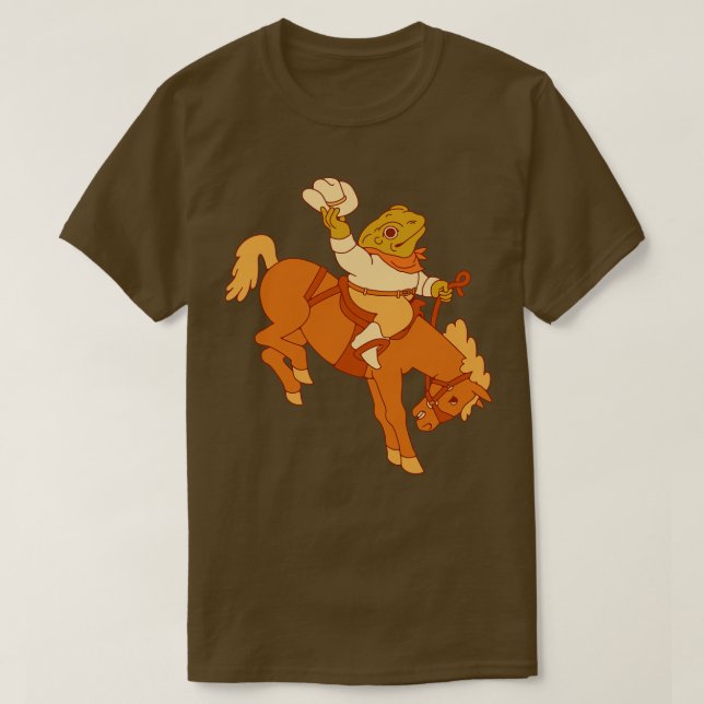 T-shirt Cowboy Toad (Design devant)