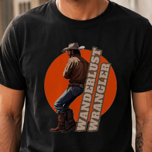 T-Shirt Cowboy Wanderlust - L'Aventure Attend