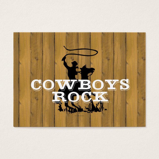 T-SHIRT Cowboys Rock (Vorderseite)