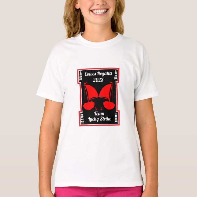 T-shirt Cowes île de Wight Yacht Regatta (Devant)