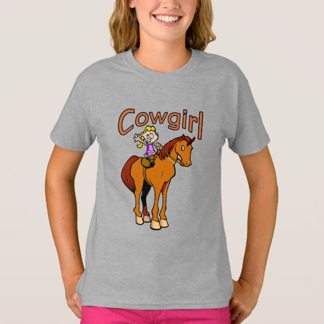 T-shirt Cowgirl (Devant)