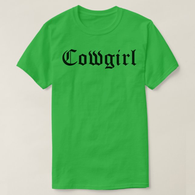 T-shirt Cowgirl (Design devant)
