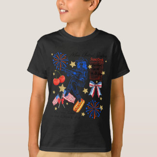 T-shirt cowgirl du 4 juillet western country