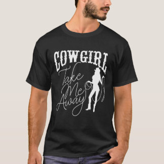 T-shirt Cowgirl Emmène-Moi Loin, Pour Garçons Toddler Cowb