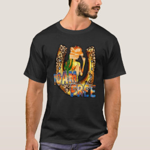 T-shirt Cowgirl Fer à cheval Errer Âme sauvage occidentale
