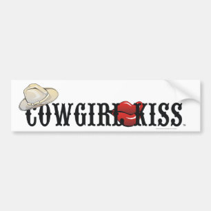 T-SHIRT Cowgirl-Kuss Autoaufkleber