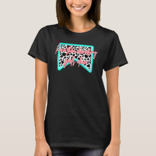 T-shirt Cowgirl Laissez-les fille de Broadway seule Wester