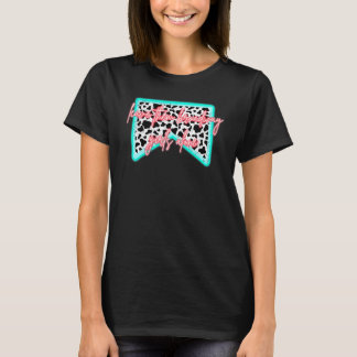 T-shirt Cowgirl Laissez-les fille de Broadway seule Wester