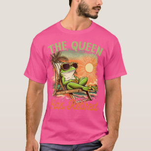 T-shirt Coworker Retraité Frog Retraite Plage La Reine H