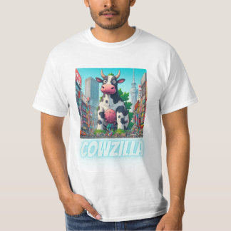 T-shirt Cowzilla : La Légende Meuh-tropolitaine