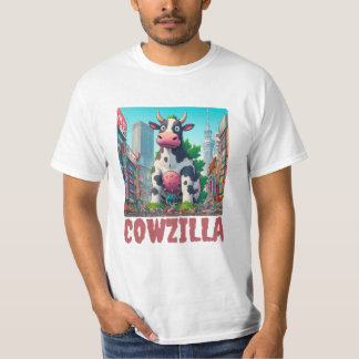 T-shirt Cowzilla : La Légende Meuh-tropolitaine V3