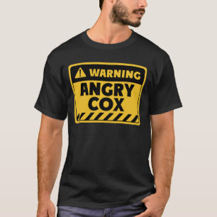 T-shirt Cox en colère