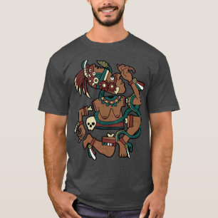 T-shirt Coyolxauhqui Aztec déesse Lune déesse Maya Inca