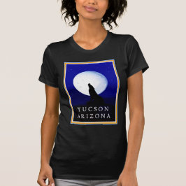 T-shirt Coyote Hurleur - Tucson Arizona