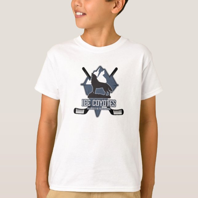 T-shirt Coyotes de glace 8S6 (Devant)