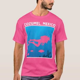 T-shirt Cozumel Mexique Plongée sous-marine