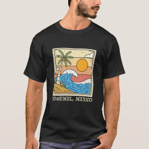 T-shirt Cozumel Mexique Souvenir Vacances Voyage Hommes Fe