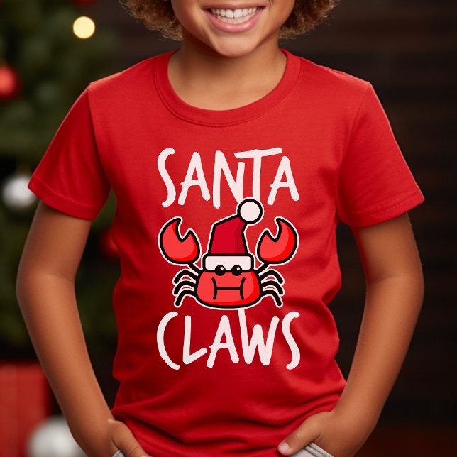 T-shirt Crabby Père Noël Claws Christmas Kids (Créateur téléchargé)