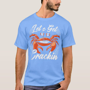 T-shirt Crabe amusant mangeur de fruits de mer Louvain Cra