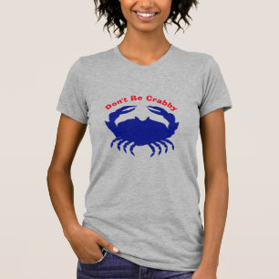 T-shirt Crabe bleu à vapeur