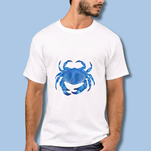 T-shirt Crabe côtier bleu