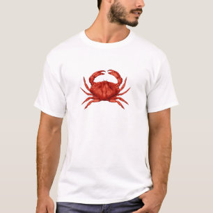 T-shirt Crabe de roche rouge (Pacifique)