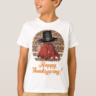 T-shirt Crabe ermite de Thanksgiving