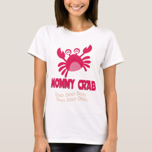 T-shirt CRABE étant assorti de famille de papa de bébé