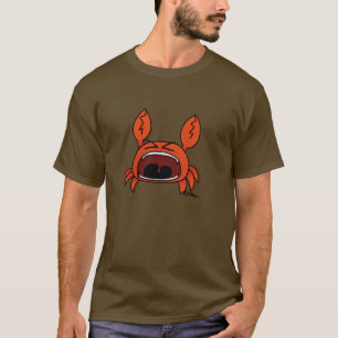 T-shirt crabe fâché