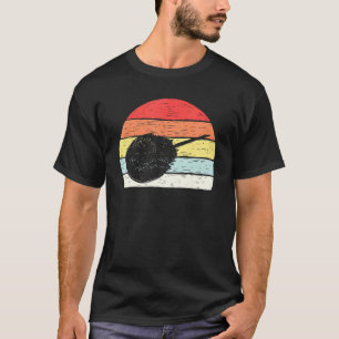 T-shirt Crabe fer à cheval Rétro Vintage