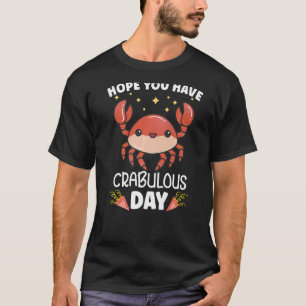T-shirt Crabe Pêcheur de Crabe Chuchoteur de Crabe Chasseu