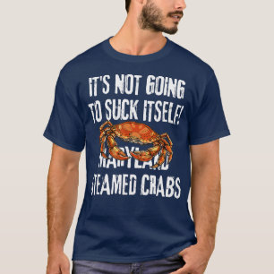 T-shirt Crabes amusants Crabe du Maryland Manger