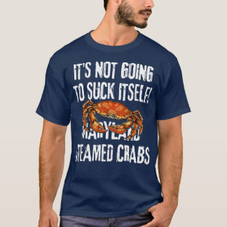 T-shirt Crabes amusants Crabe du Maryland Manger