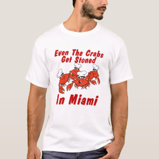 T-shirt Crabes de pierre de Miami
