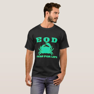 T-shirt Crabes d'EOD pendant la vie !