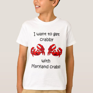 T-shirt Crabes du Maryland