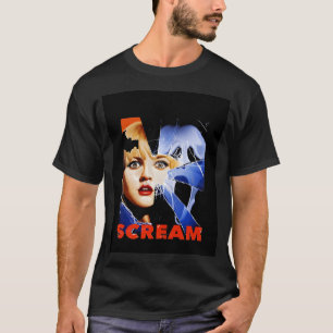 T-shirt Crack Visage du fantôme de cri