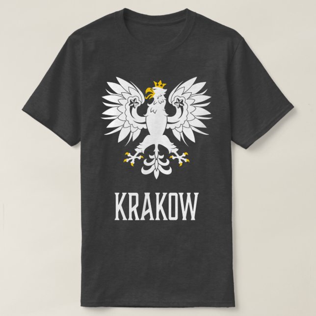 T-shirt Cracovie, Pologne - Polska polonaise (Design devant)
