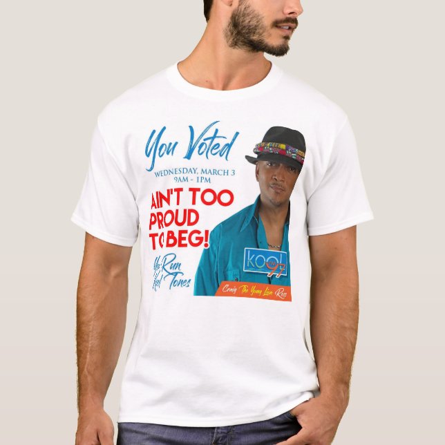 T-shirt CRAIG ROSS KOOL (Devant)