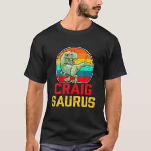 T-shirt Craig Saurus Famille Réunion Nom de famille Team F