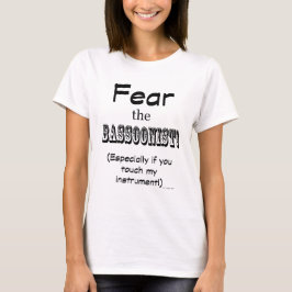 T-shirt Craignez le Bassoonist